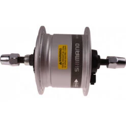 SHIMANO Naafdynamo Voor DH-3R35 Rollerbrake Zilver