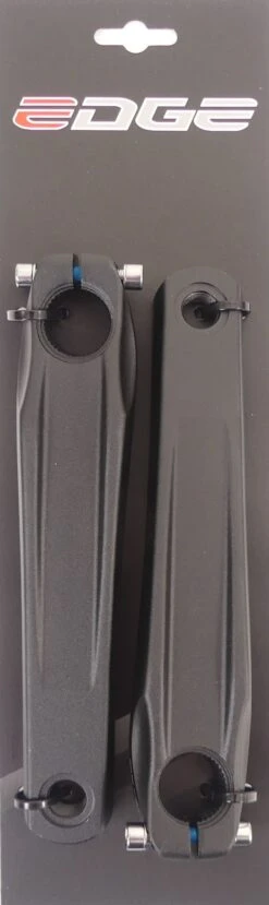 Crankset E-bike Edge Voor Shimano Steps 170mm - Zwart