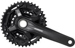 Crankstel 3 X 9 Speed Shimano FC-MT210 Met 170mm Crankarm 44-32-22T - Zwart