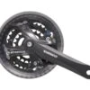 Crankstel 7/8 Speed Shimano Acera FC-M361 - 175/48 X 38 X 28T Met Kettingscherm - Zwart -SHIMANO shop 310773
