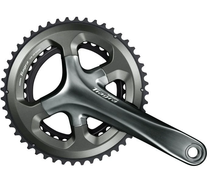 Crankstel 2 X 10 Speed Shimano Tiagra FC-4700 - 172,5/50-34T Met Holle As - Zwart 3 Crankstel 2 X 10 Speed Shimano Tiagra FC-4700 - 172,5/50-34T Met Holle As - Zwart