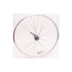 Merkloos Achterwiel 26" ATB Alu-Zilver Remnaaf SHIMANO