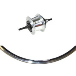 Gazelle Achterwiel 28" / 622x19C Rodi Vision 3 Velg Met Shimano Nexus 7 Rollerbrakenaaf - Zwart Geslepen