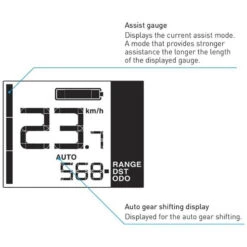 E-bike Display Fietscomputer Shimano STEPS SC-EN500 Voor 22,2 Mm Doorsnede Stuurbuis