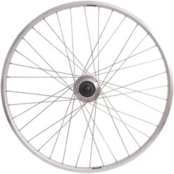 Merkloos Achterwiel 28" / 622 X 19C Ryde ZAC19 Velg Met Shimano Nexus 7 Remnaaf - Zilver