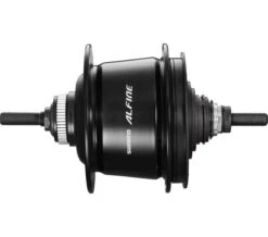 Versnellingsnaaf 8 Speed Shimano Alfine SG-S7001 Voor Schijfrem - 36 Gaats - Zwart