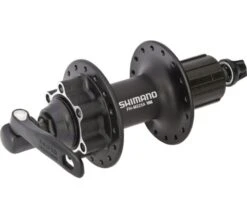 Achternaaf 8/9/10 Speed Shimano FH-M525 - 32 Gaats - 6 Bouts Remschijfbevestiging - Zwart