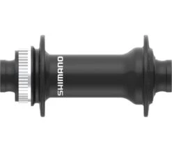 Voornaaf Shimano Deore HB-MT410 Center Lock - 36 Gaats - 15 Mm Steekas - 110 Mm Inbouw - Zwart