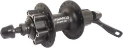 Achternaaf 8/9/10 Speed Shimano FH-M475 - 36 Gaats - 6 Bouts Met Remschijf Bevestiging - Zwart