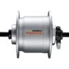 Naafdynamo Shimano Nexus DH-C3000-3N 3 Watt - 36 Gaats - Velgrem - Zilver